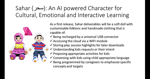 Sahar (سحر): An AI powered Character for Cultural, Emotional and Interactive Learning